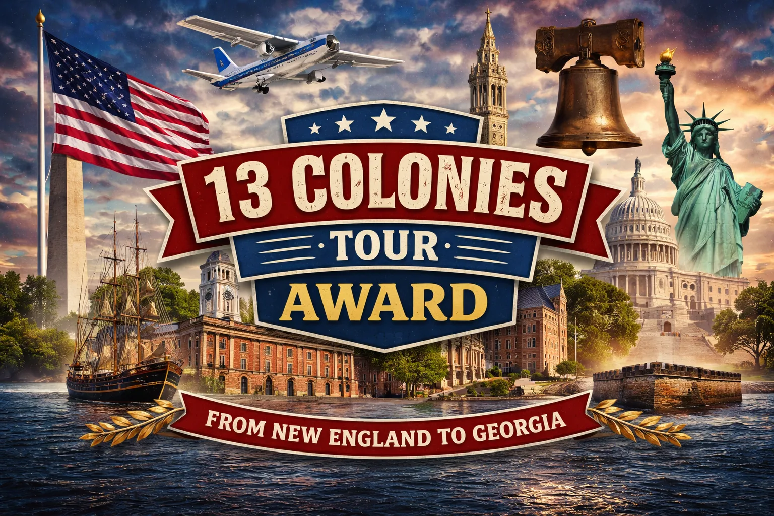 13 Colonies Tour award