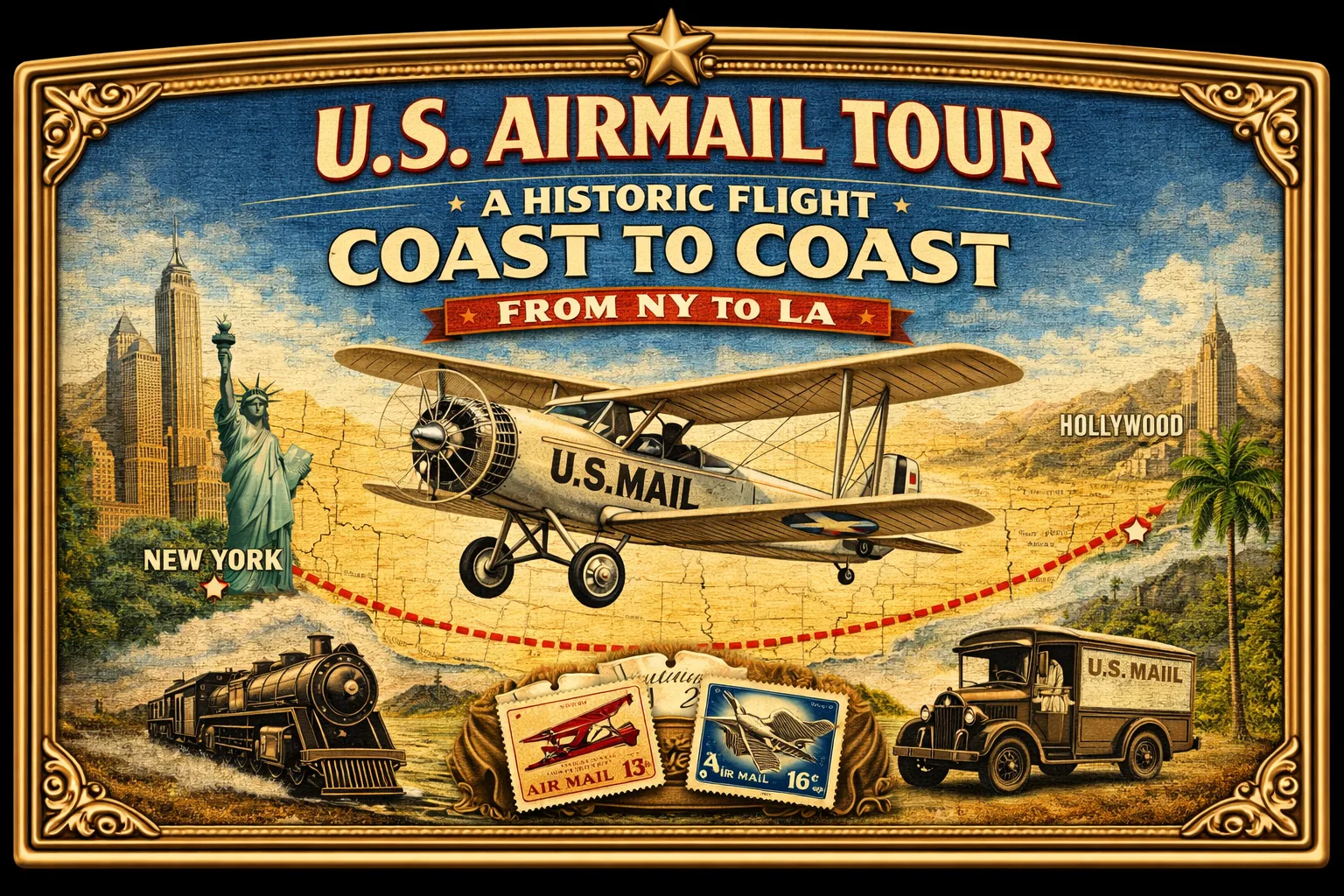 US Airmail Tour award