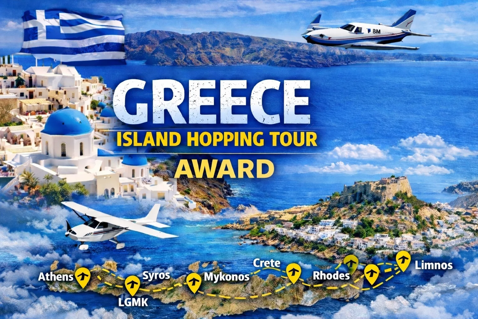 Greece Island Tour award