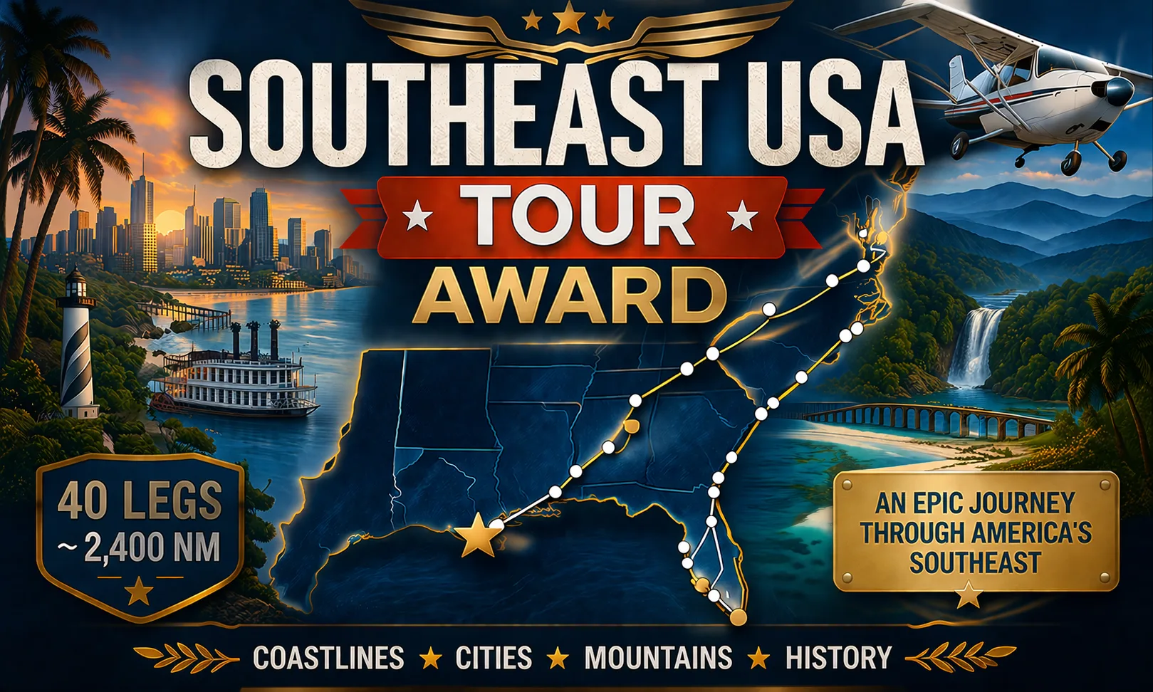 Southeast USA Tour award
