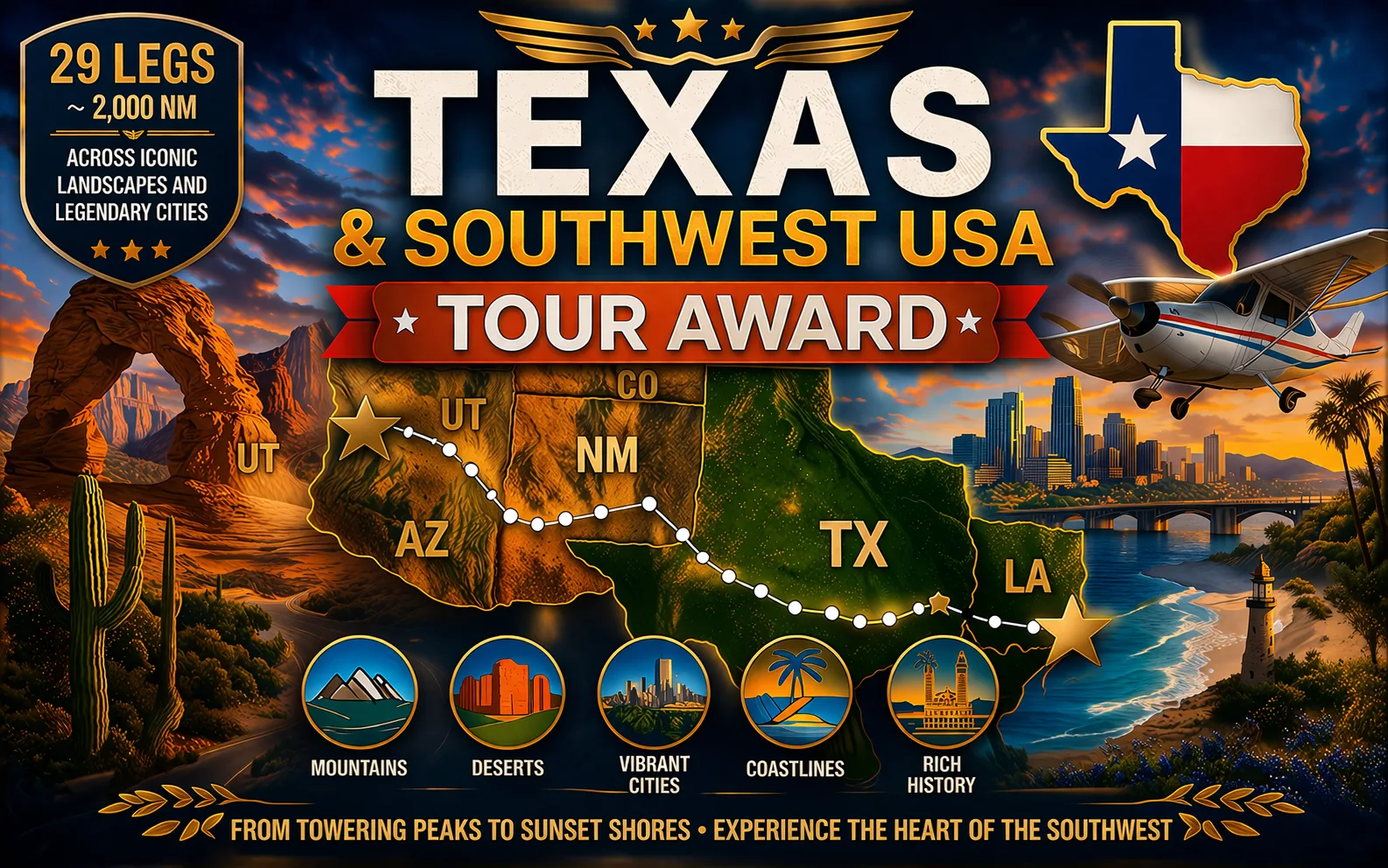 Southwest USA Tour award