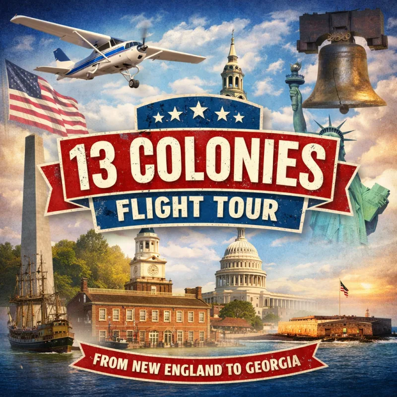 13 Colonies Tour tour poster