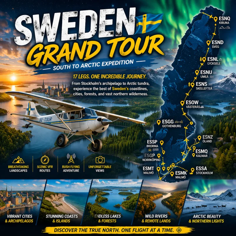 Swewdan Tour tour poster
