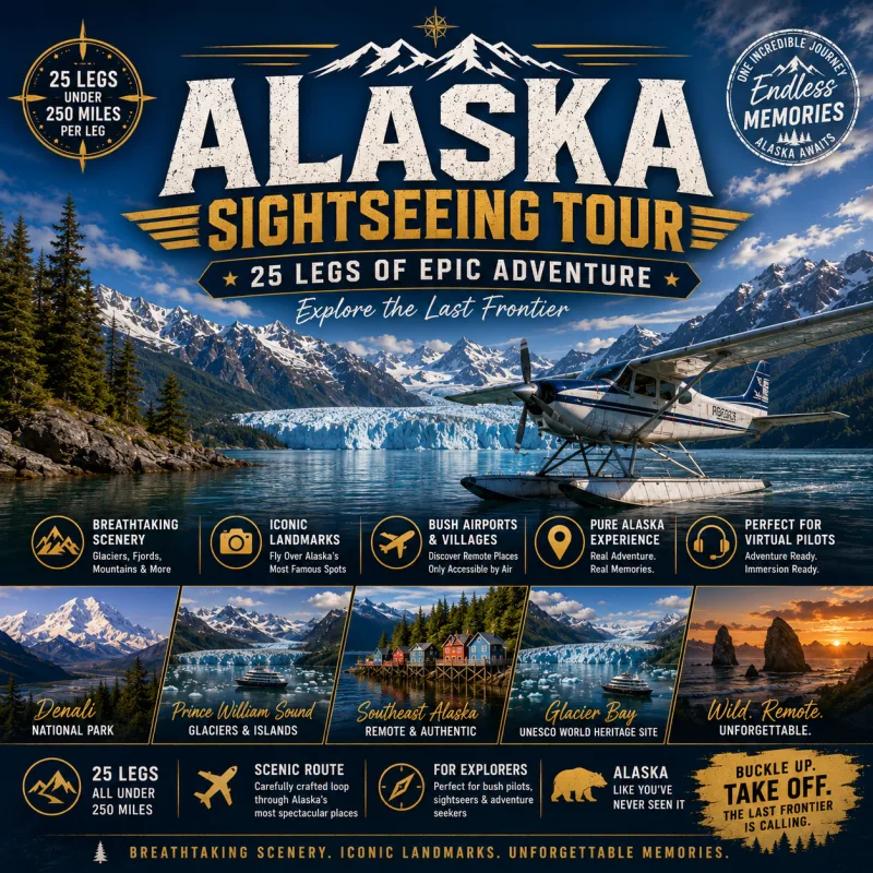 Alaska Bush Tour tour poster