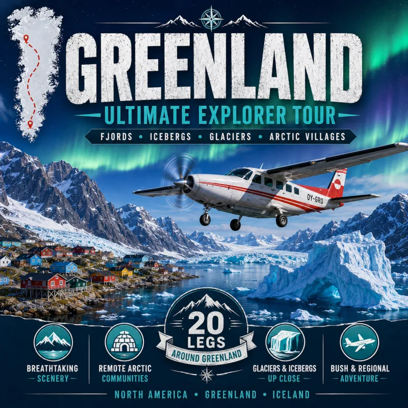 Greenland Ultimate Tour tour poster