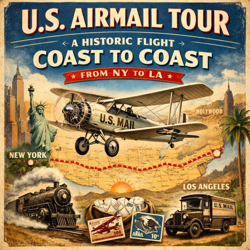 US Air Mail Tour Teaser Image